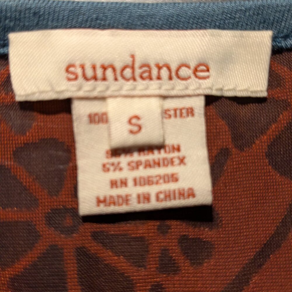 Sundance Size Small Button Front Crushed Velvet B… - image 5